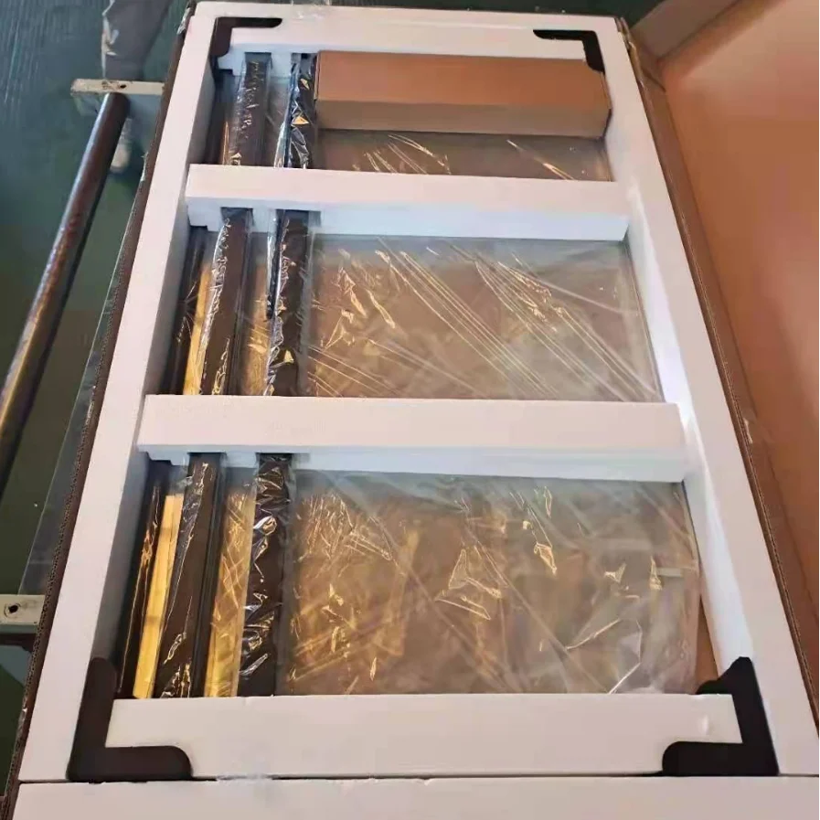 Foshan Factory Direct Supply Promotion Bathroom Custom Aluminum Glass Bypass Sliding Shower Enclosures