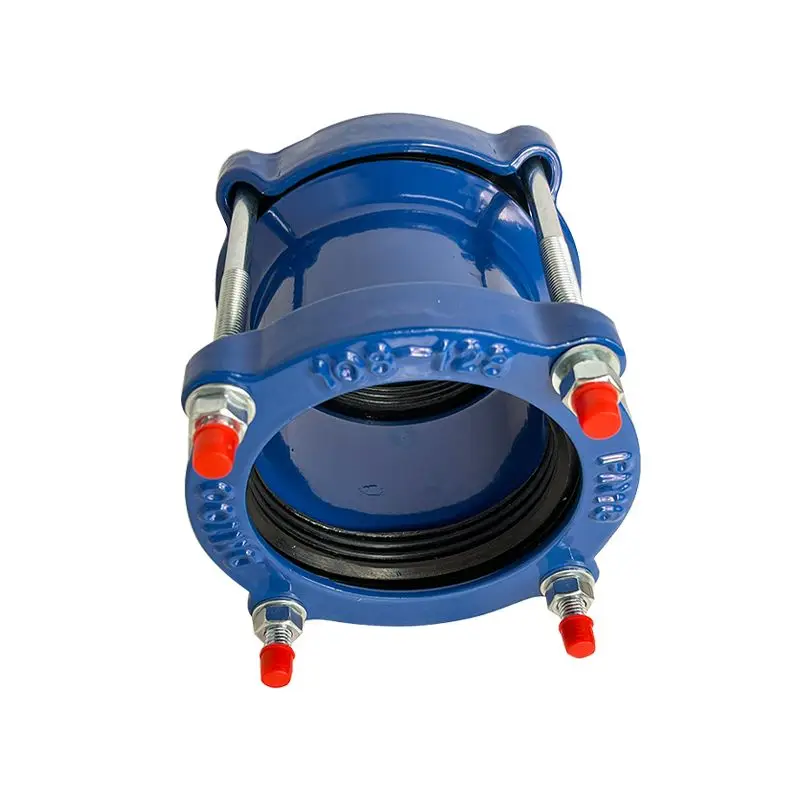 Ductile Iron Flexible Universal Coupling Flange Adaptor for HDPE PVC PE DCI DI Pipe