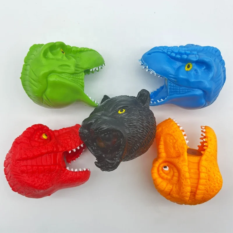 Wholesale Yiwu Factory Squishy Dinosaur Beads Fidget Toys Squishy Vending Monster Animal Toys For Kids