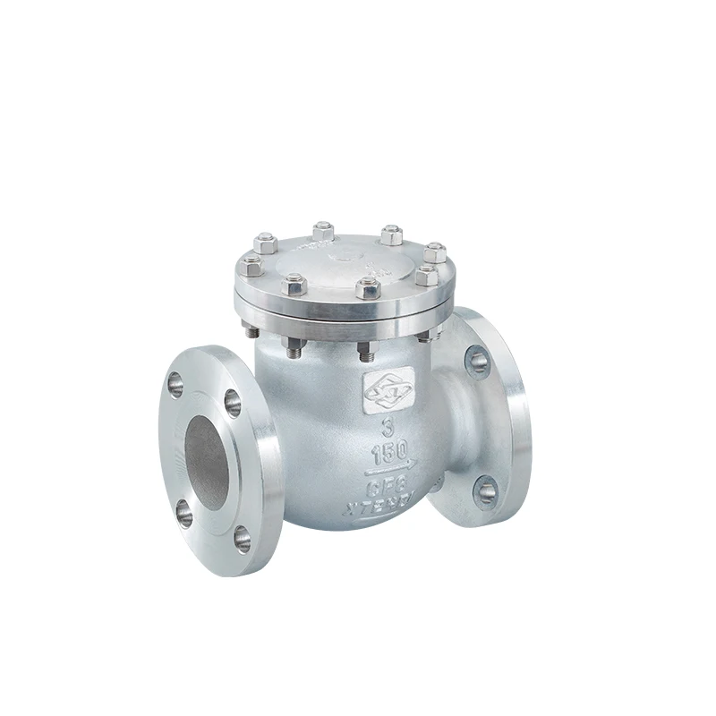 
Hydraulic check valve backflow preventer Flange CF8 API swing check valve 