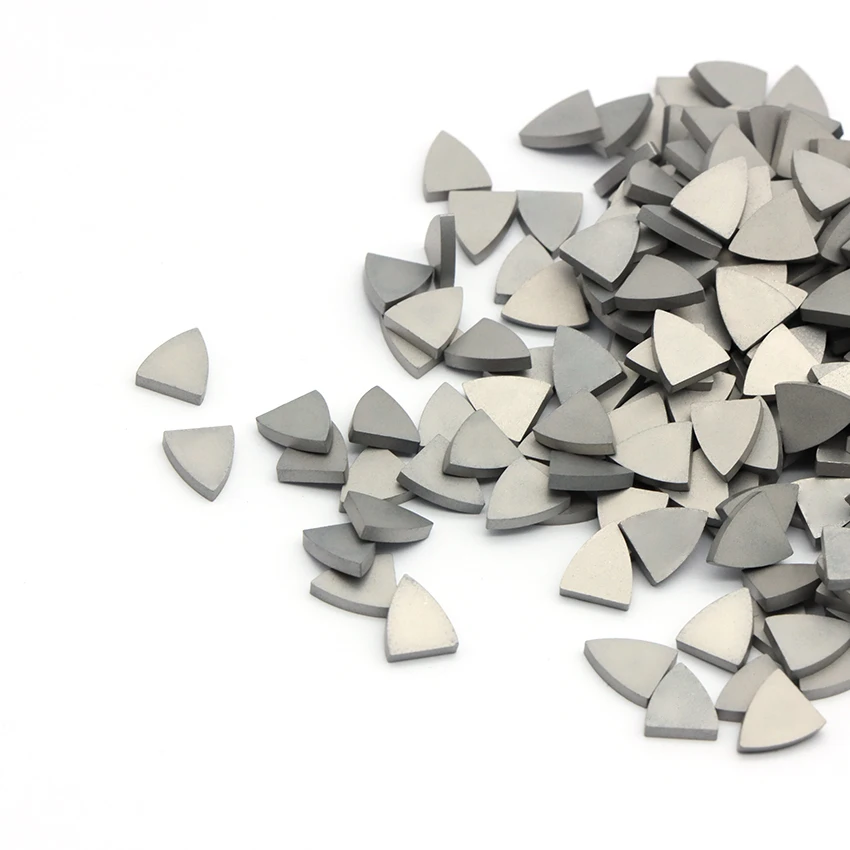 Tungsten carbide standard welding brazed inserts cemented carbide tips inserts