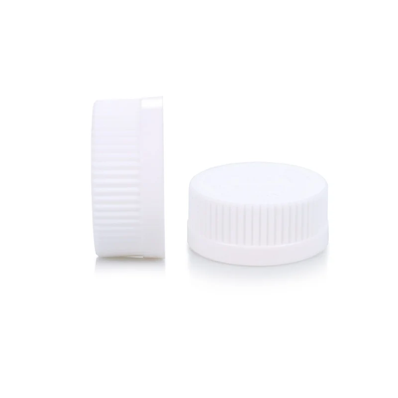 Factory Wholesale Cosmetic Packaging 20mm 24mm 28mm 38mm Screw Cover Bottle Cap Lid Plastic Caps