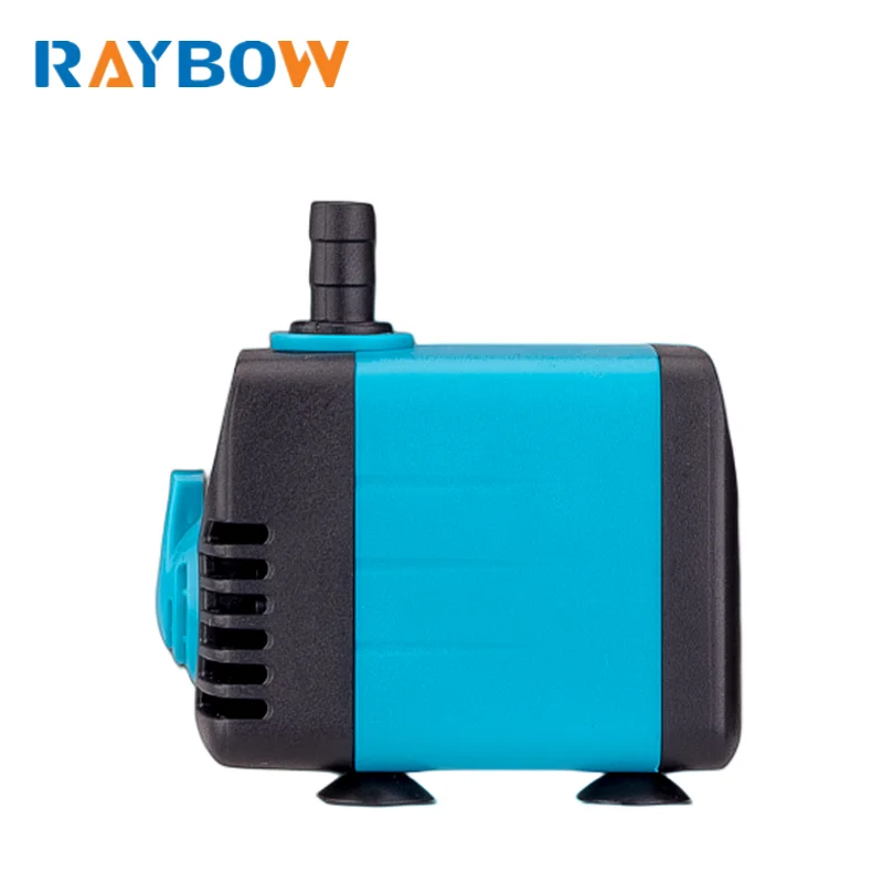Raybow ultra-quiet submersible water fountain pump sucking filter fish pond aquarium water pump tank fountain for fish tank
