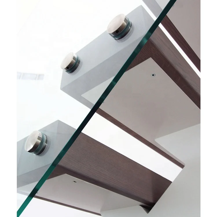 Most Selling Online Product Glass Railing Outside Step Of The Ladder Inside Wooden Mono Stringer Staircase