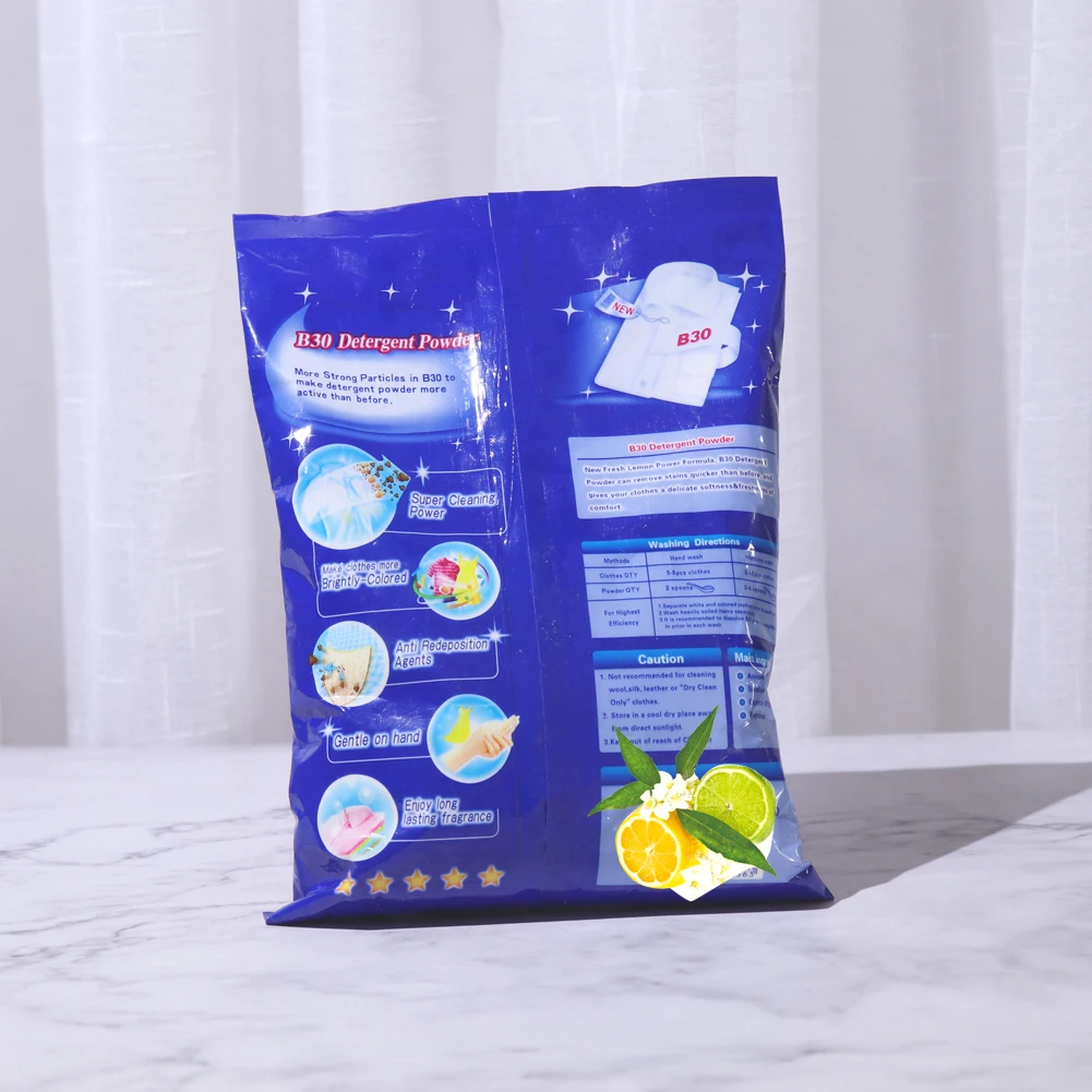 High concentration Not injuring hand Antifungal Organic detergent washing powder