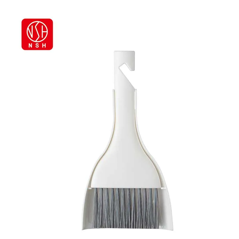 NSH 6053 Vertical desk Sweep Pan Cleaning broom Keyboard cleaning Brush Mini bucket broom Set