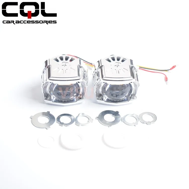 CQL New Version high beam projector with white amber DRL light