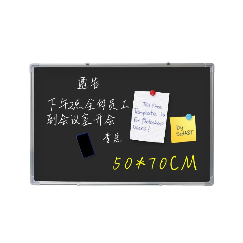 
Cheap price children study mini black board with marker pen chalk school magnetic blackboard chalkboard for kids 