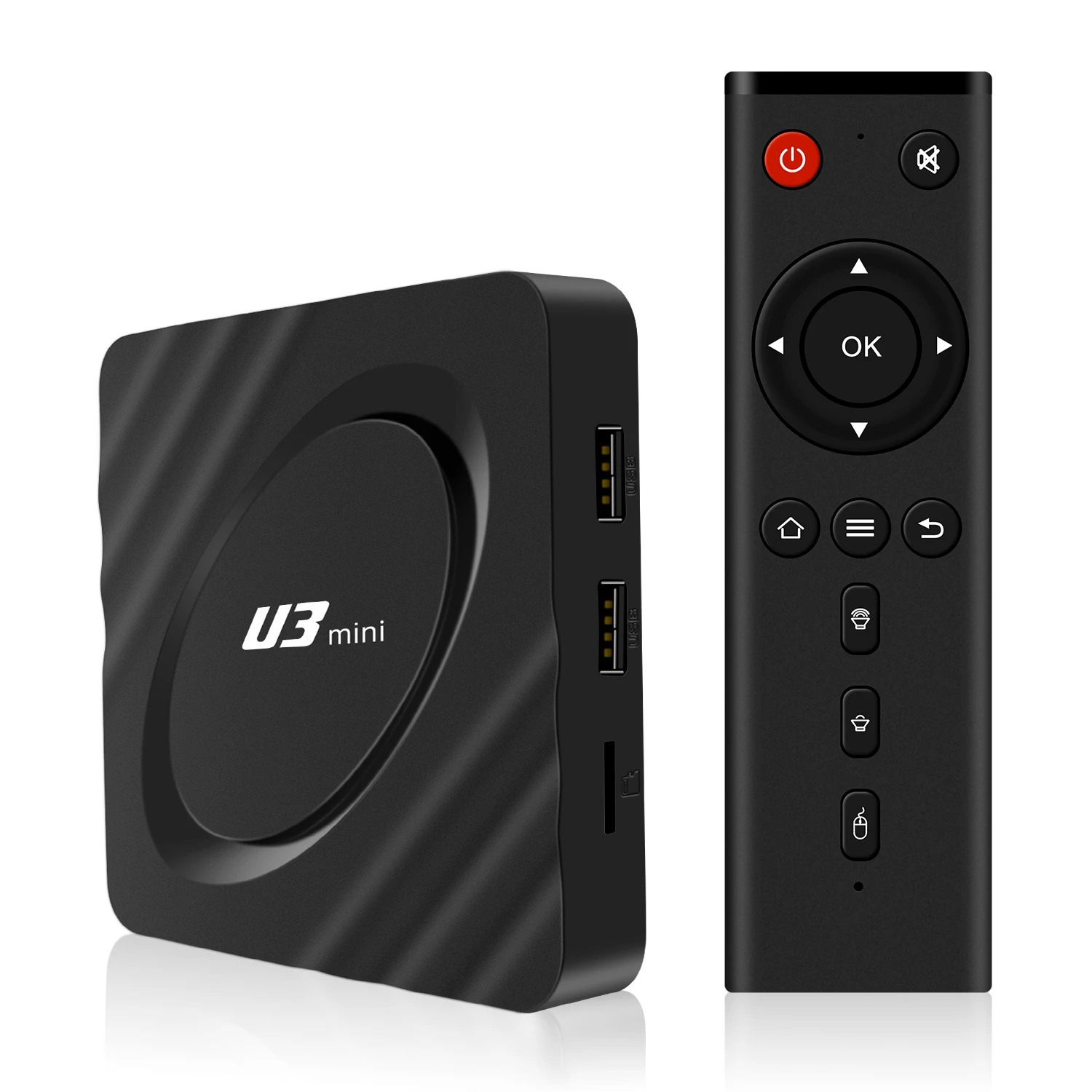 Торговая гарантия в наличии оптовая продажа ТВ-приставка Amlogic S905W Roku Android 4K 2 ГБ