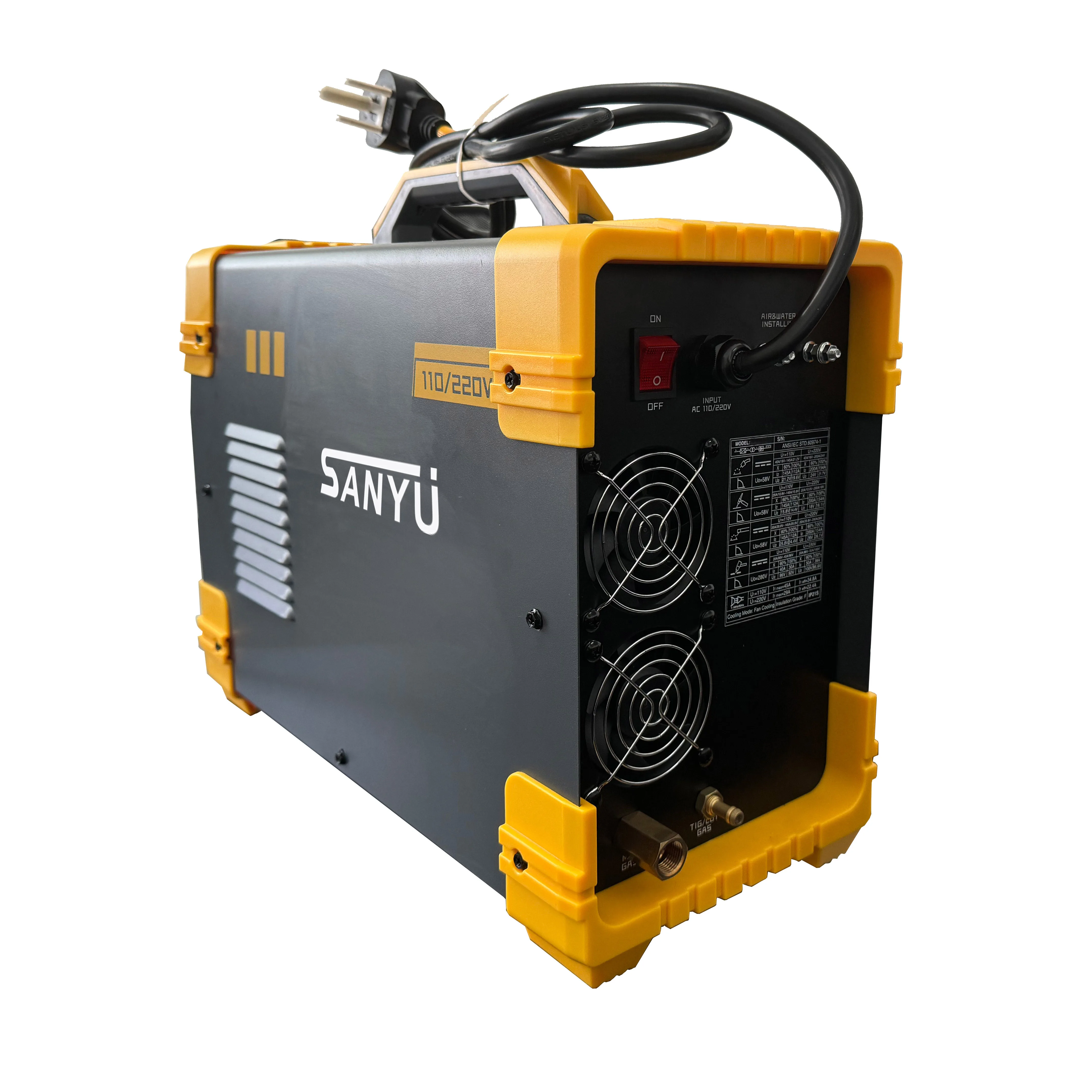 SANYU MCT-520 5IN1 110V 220V Dual Voltage MIG MAG TIG MMA CUT 4 in 1 Welder