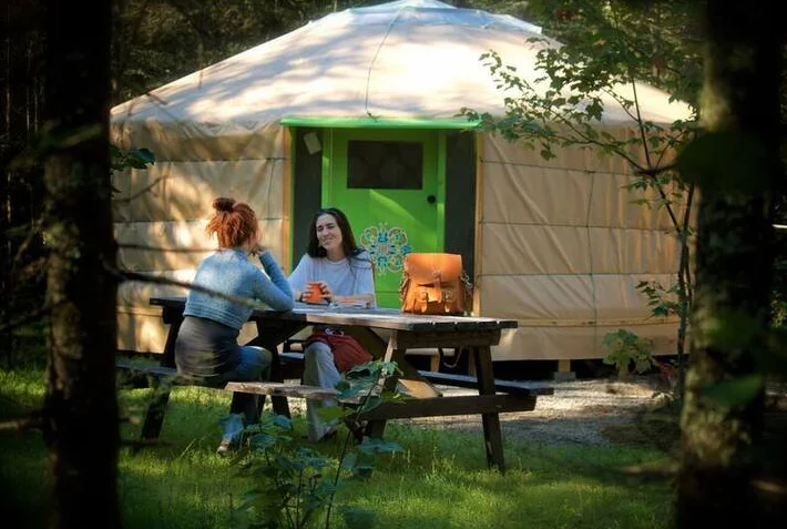 Aluminium bamboo Mongolian Yurt