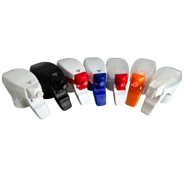 28mm 28/410 all plastic foaming trigger sprayer white black red blue foaming trigger sprayer for bottle