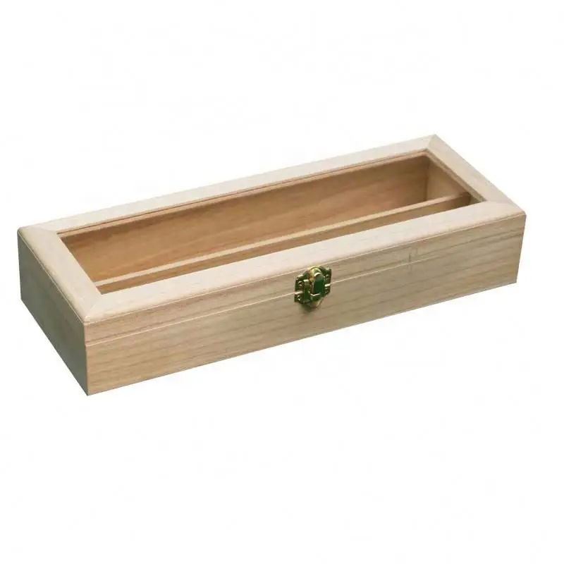Handmade Bamboo wooden Stash Box with Metal lock - Gift Box Packaging Premium Quality wood stash box jewel case