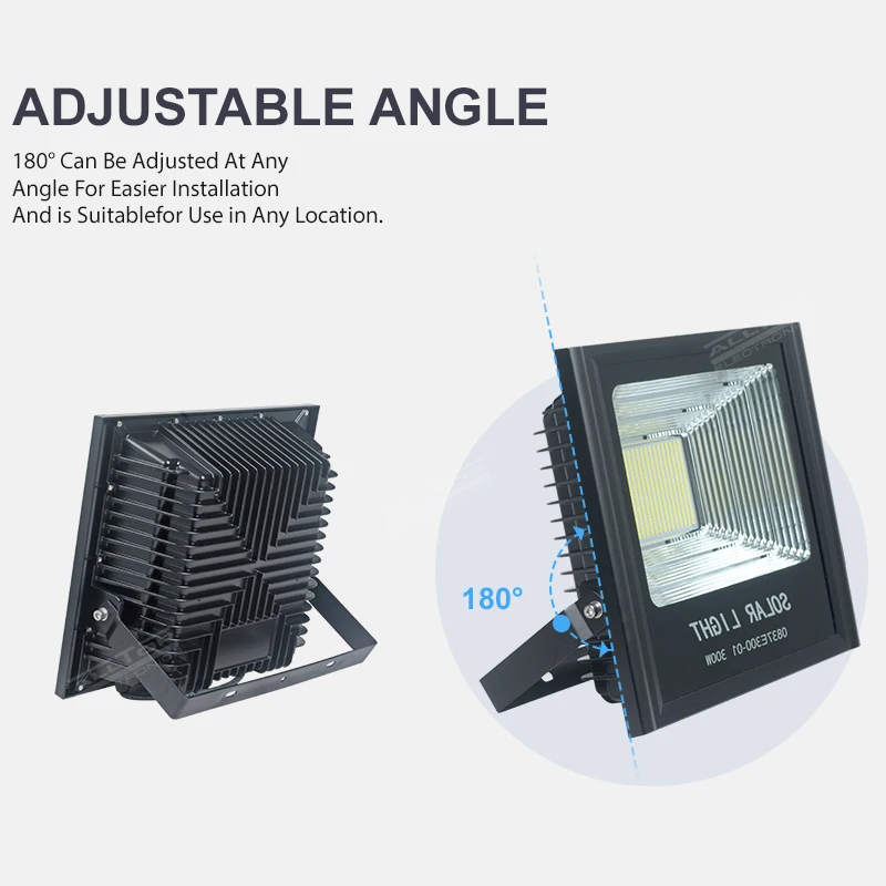Portable waterproof IP67 Outdoor camping 50w 100w 150w 200w led solar floodlight