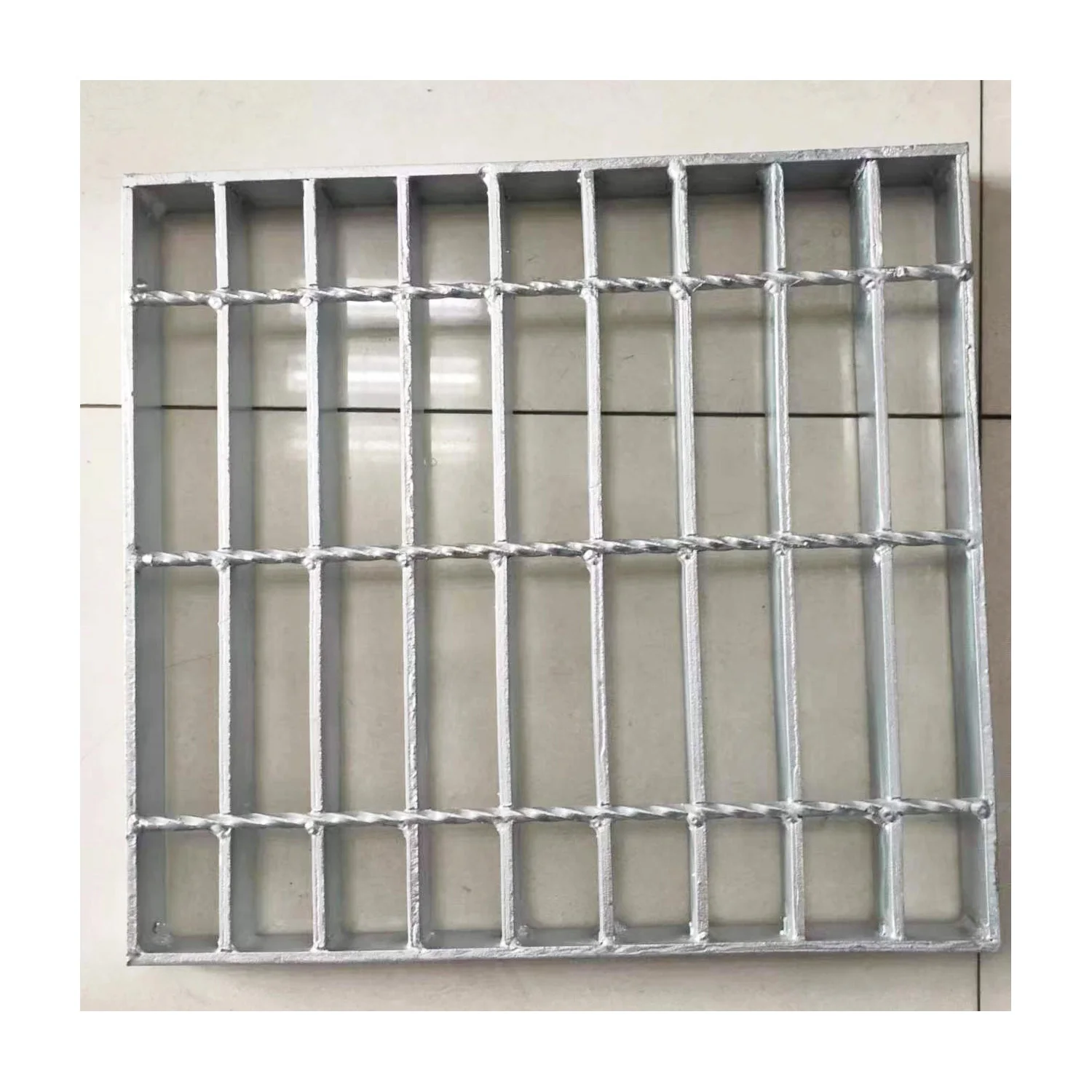 Plate Walkway Custom size Grating Factory price Hot-dip Steel galvanizing Steel Flooring Grating