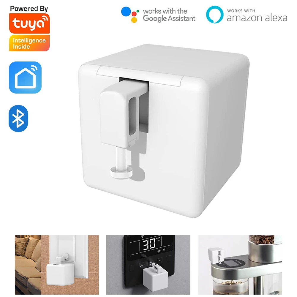 Tuya Smart Fingerbot Switch BLE Button Pusher Smart Life Wireless Remote Control For Switches Buttons