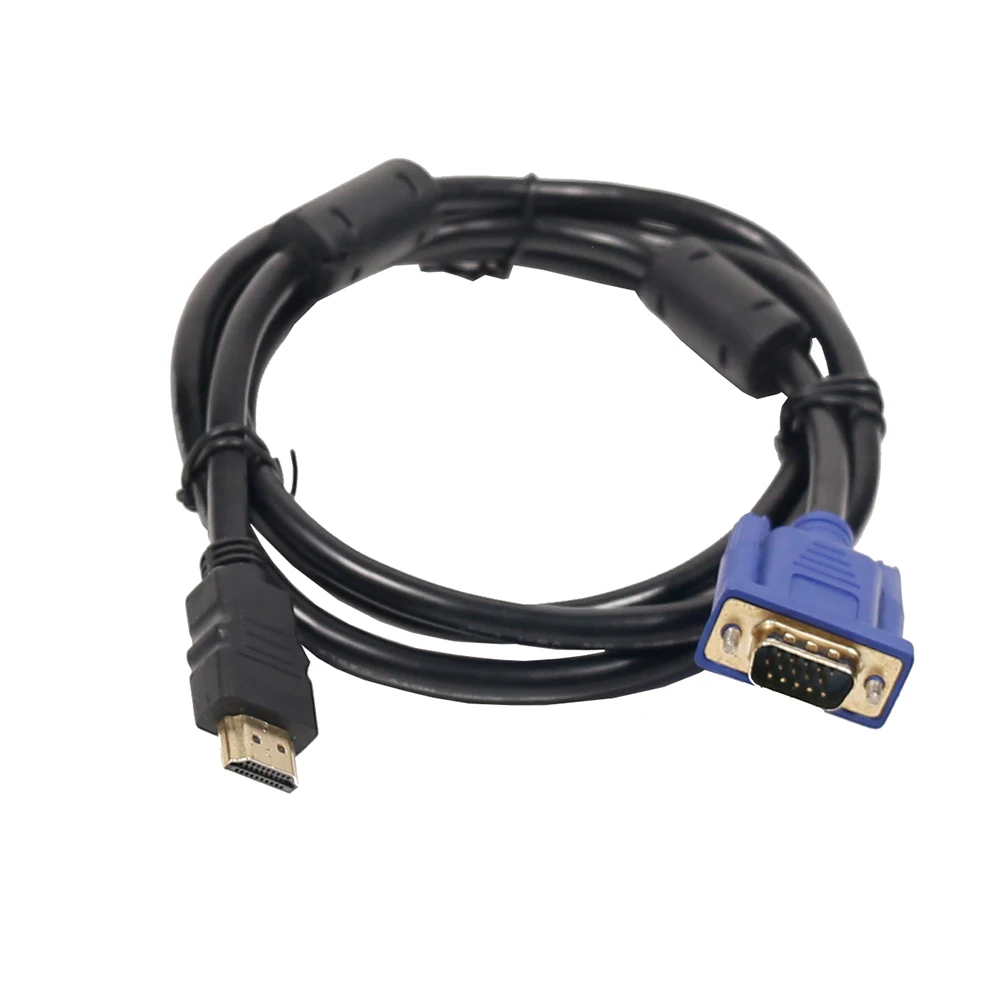 Wholesale PC Computer Monitor Extension VGA Male to Male Cable Computer Accessory  Extension Cable HD 15 Male to VGA