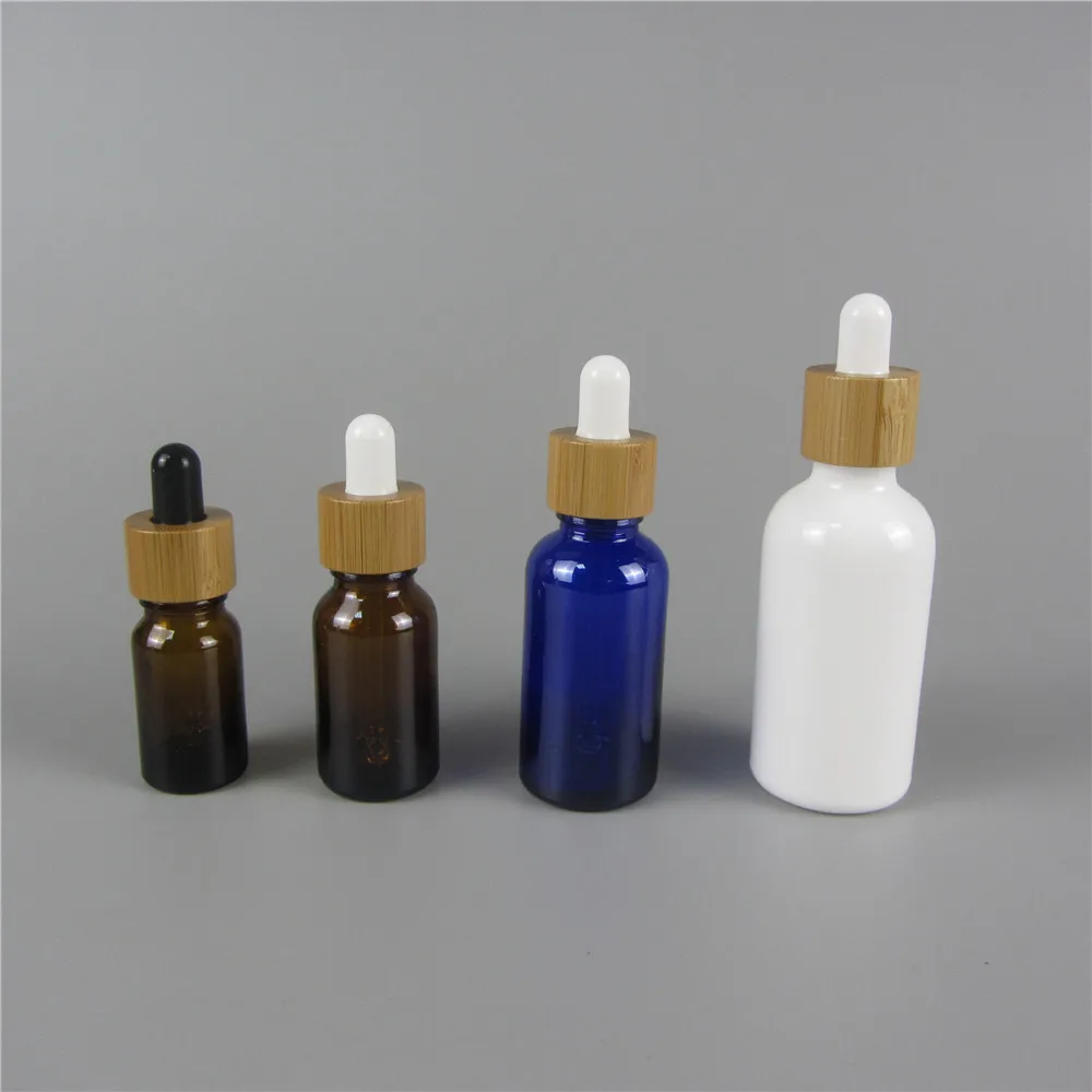 50ml 2 oz matte white glass droppper bottles with medical dropper industrial use