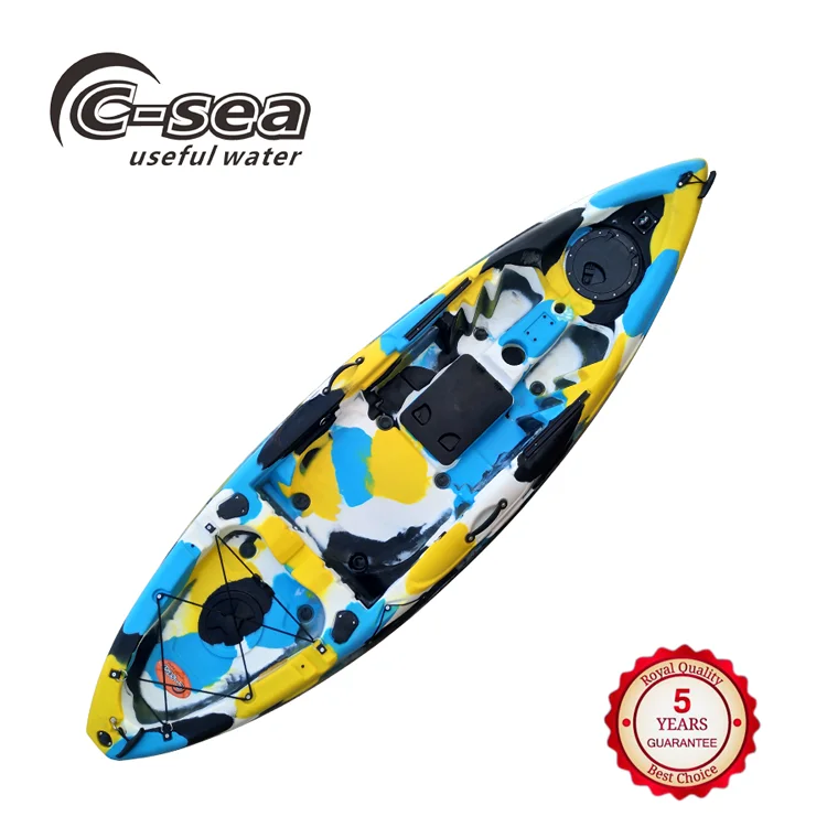 Пластиковый каяк для каноэ и рыбалки с принадлежностями для Каяка