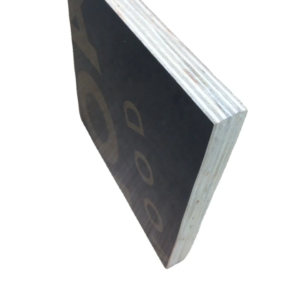 Construction Competitive Price Birch Plywood Exterior Shuttering Concrete Forming Plywood Black/Brown/Polyester Film Faced