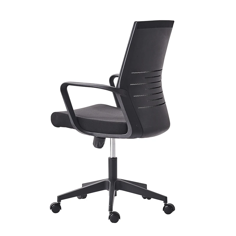 Современный недорогой эргономичный офисный стол со средней спинкой и лучшим сетчатым стулом