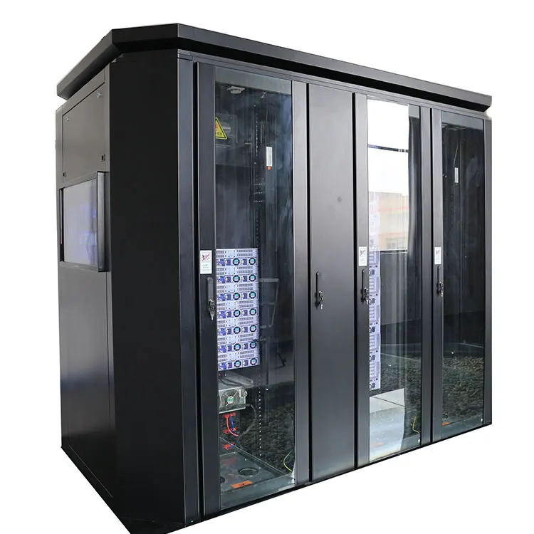 ZTMM Server Room Cabinet 42U Integrated Data Center Solution Prefabricated Modular Data Center