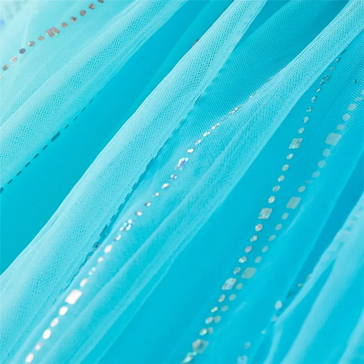 Hot Sale Multi-layers Shiny Sequins Mermaid Princess TUTU Skirts Girls Carnival Cosplay Costumes