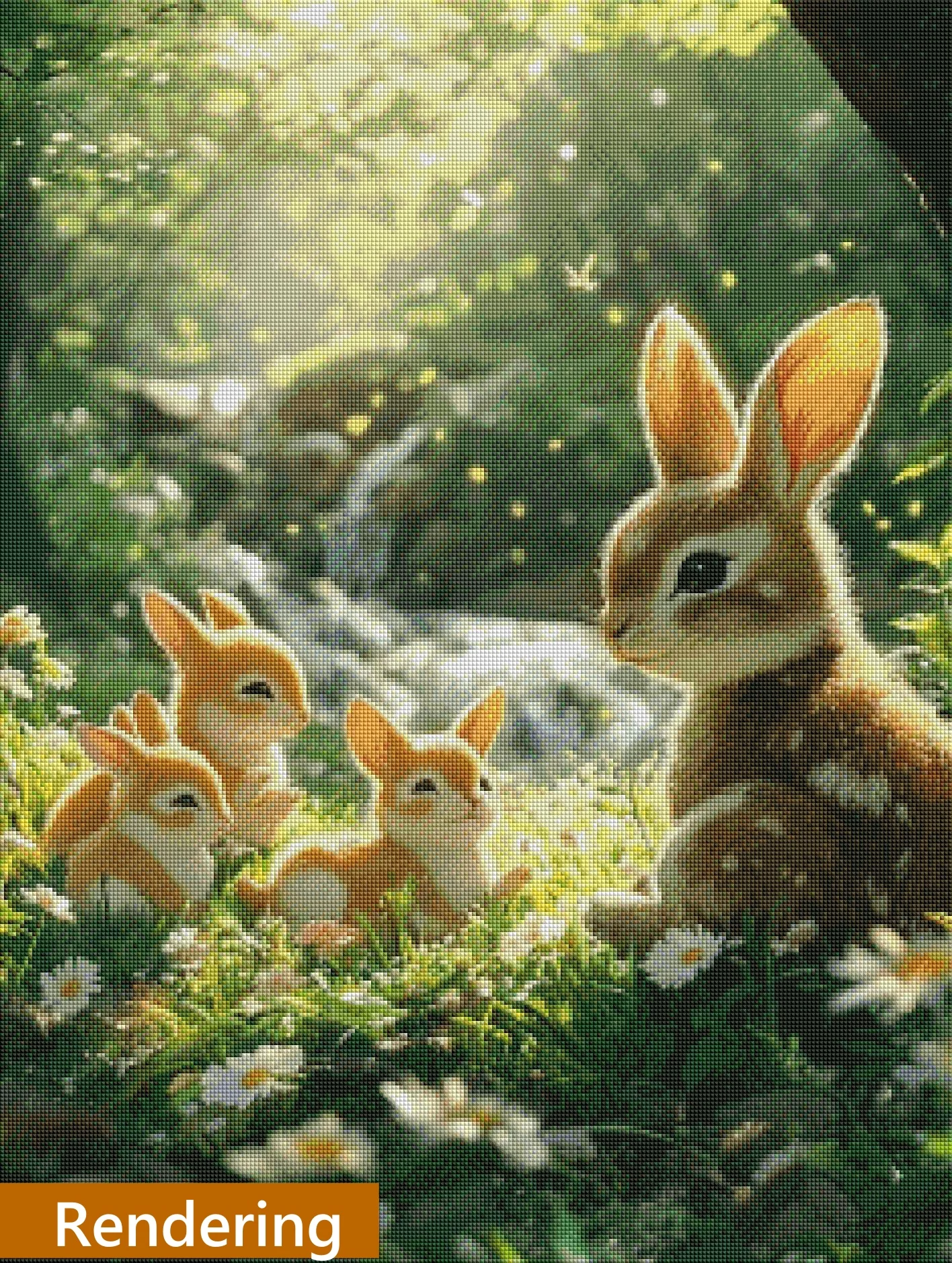 G-10 DP Manufacturer Modern Wall Art Painting Autumn Forest Wall Art Decoration DIY Kit 5d Home Decor Diamond Painting Kit