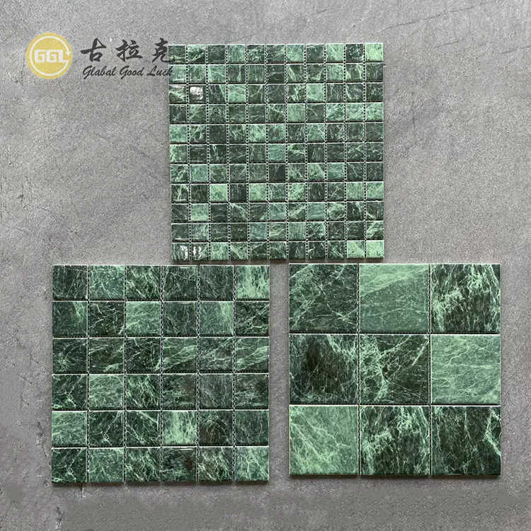 Green Ceramic Mosaic Bathroom Ceramic Mosaic Tiles Dark Green Tile Outdoor Wall Mosaic Floor Tile