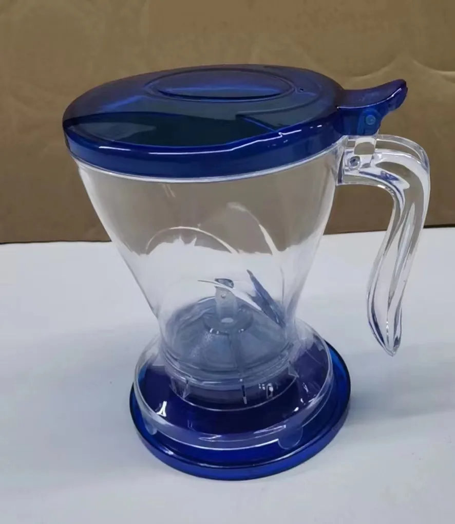 20oz 600ml Easy clean Tea Steeper Easy Brew Tea Infuser Teapot Bottom Dispensing Teapot With Coaster