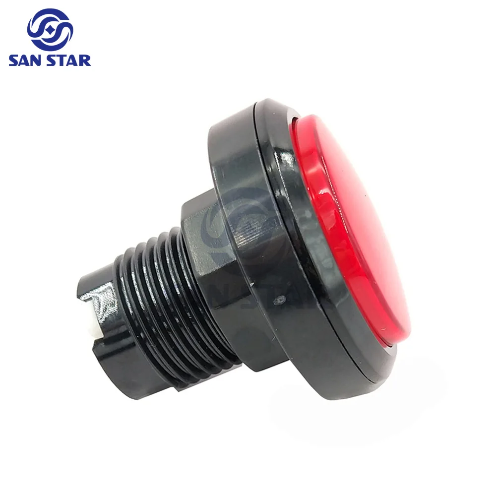 12V Round Shape Led 45mm Illuminated Led Button Arcade Coin Game Machine Parts Arcade Buttons And Joysticks