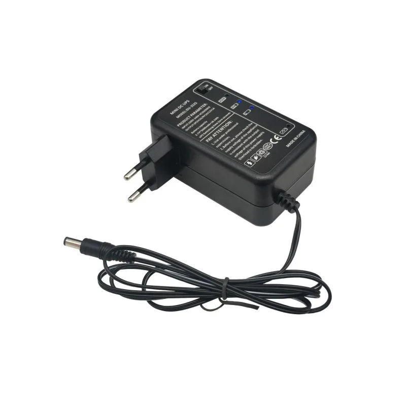 5000mAh Mini Adjustable UPS AC/DC 12V 9V 5V2A Lithium Battery Backup Wifi Router CCTV Portable Power Monitoring Supply adapter