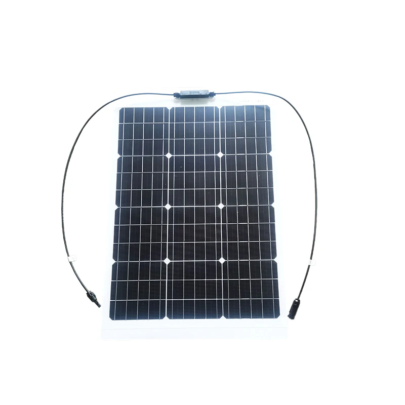 Manufacturer ACTECmax 130W 18V Flexible Solar Panel for Car Truck Tractor Roof AC.531.011 Monocrystalline Silicon Panels Solar