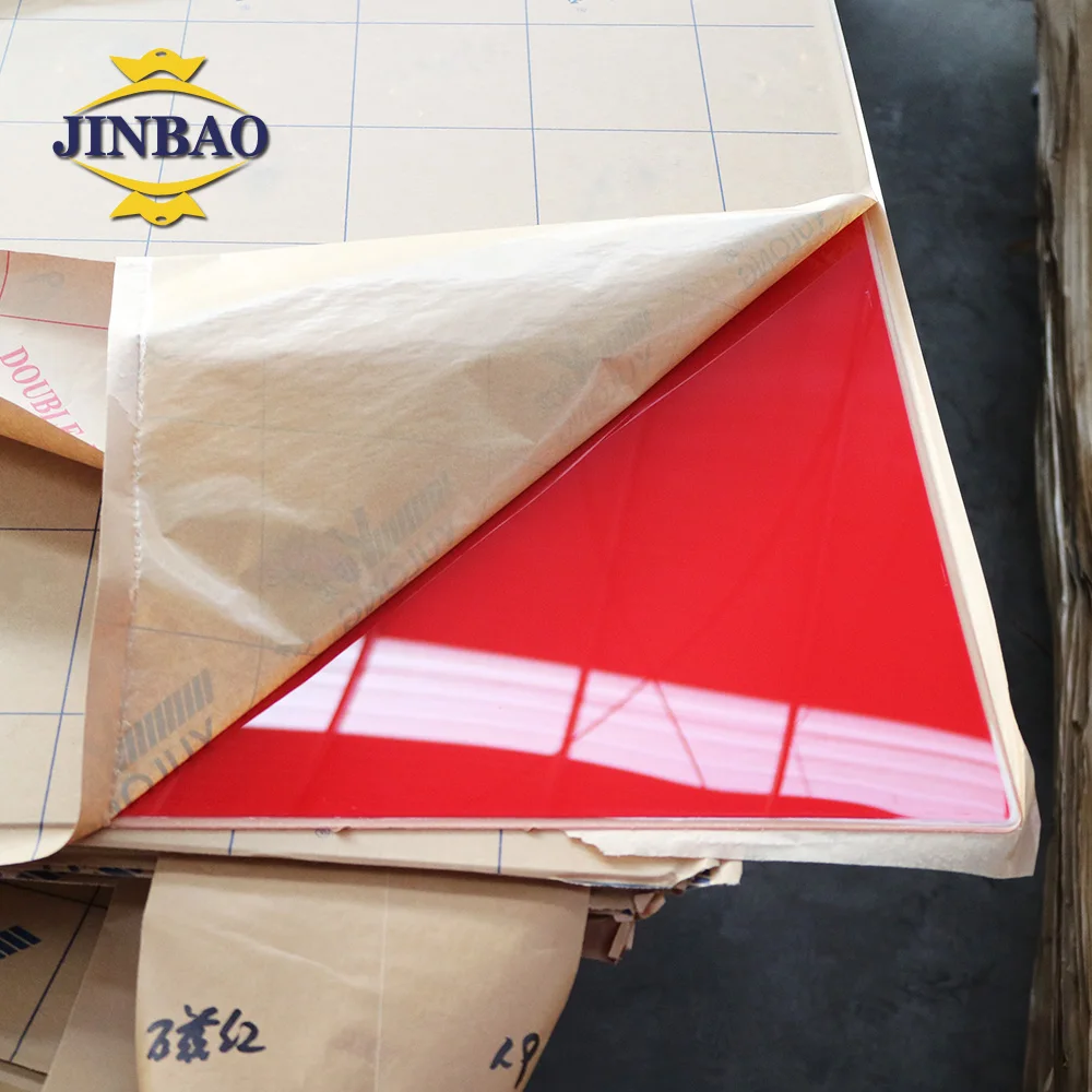 JINBAO manufacture directly provide 100% raw virgin acrylic material competitive price and fast delivery colorful acrylic sheet