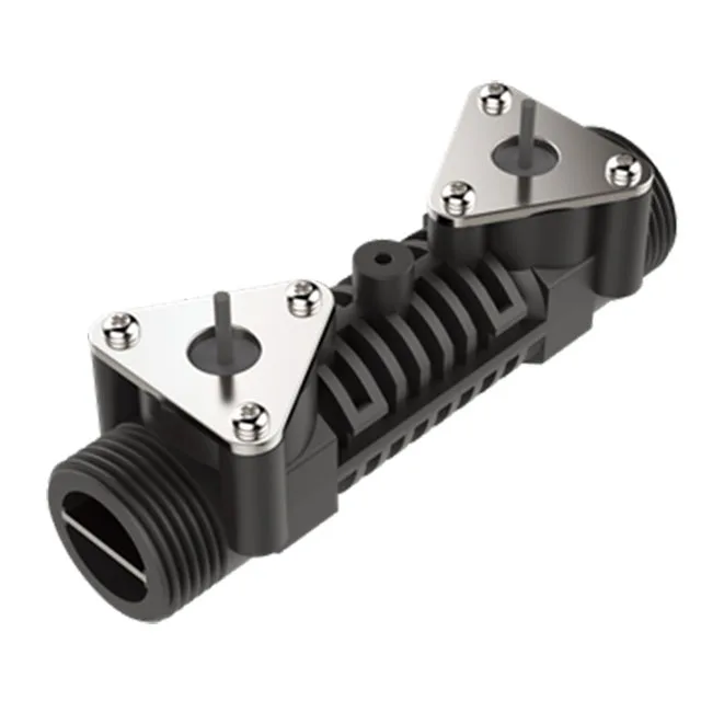 AUDIOWELL 1.6Mpa Ultrasonic Flow Transducer with Plastic Pipe for Ultrasonic Water Meter DN15