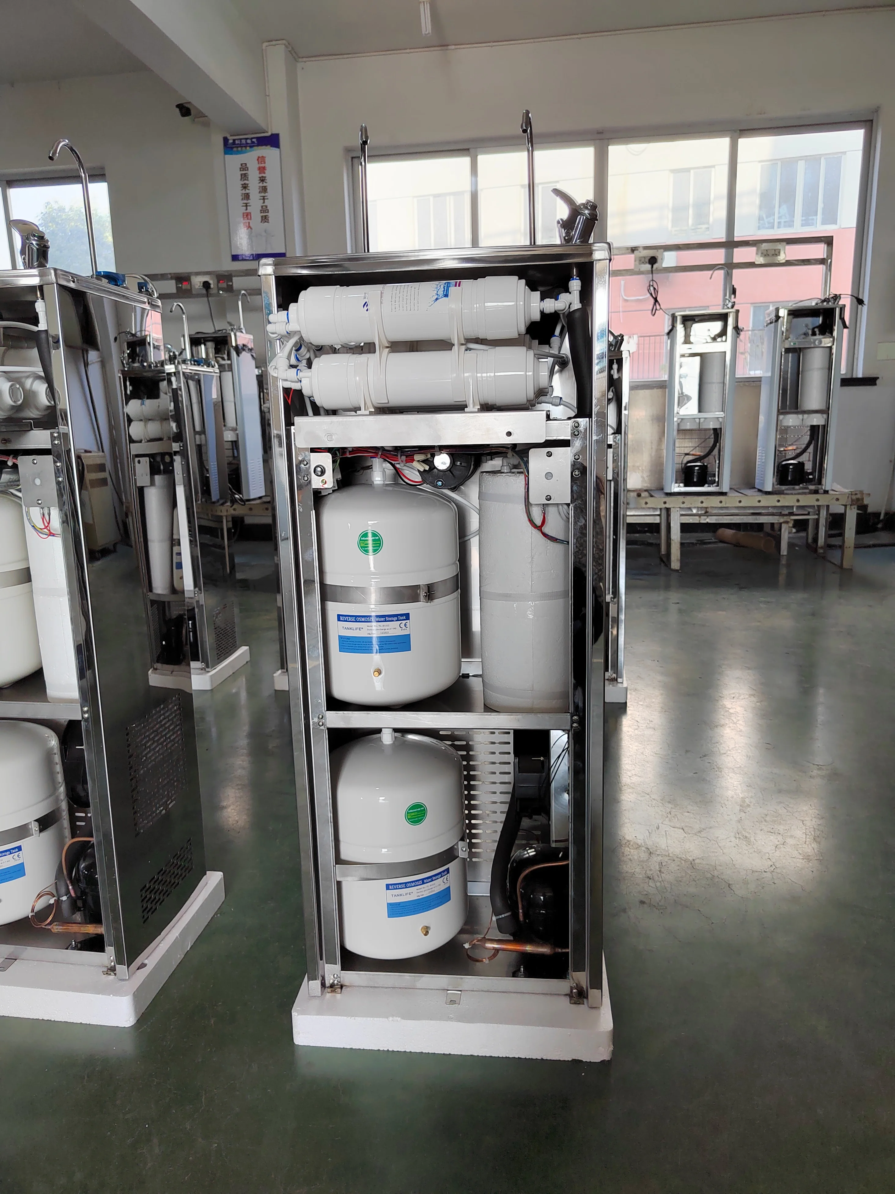 Reverse Osmosis Water drinking fountain school factory stainless steel water dispenser