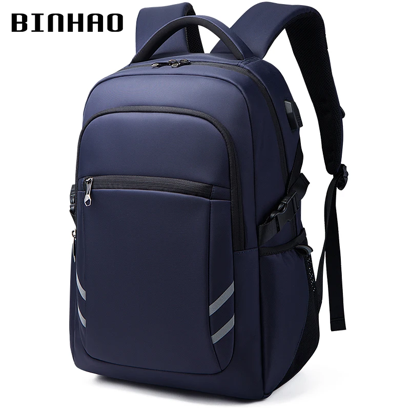 BINHAO, новинка 2022, мужской рюкзак для путешествий, бизнеса, компьютера, корейский модный тренд, школьный ранец для старшей школы, дорожный рюкзак