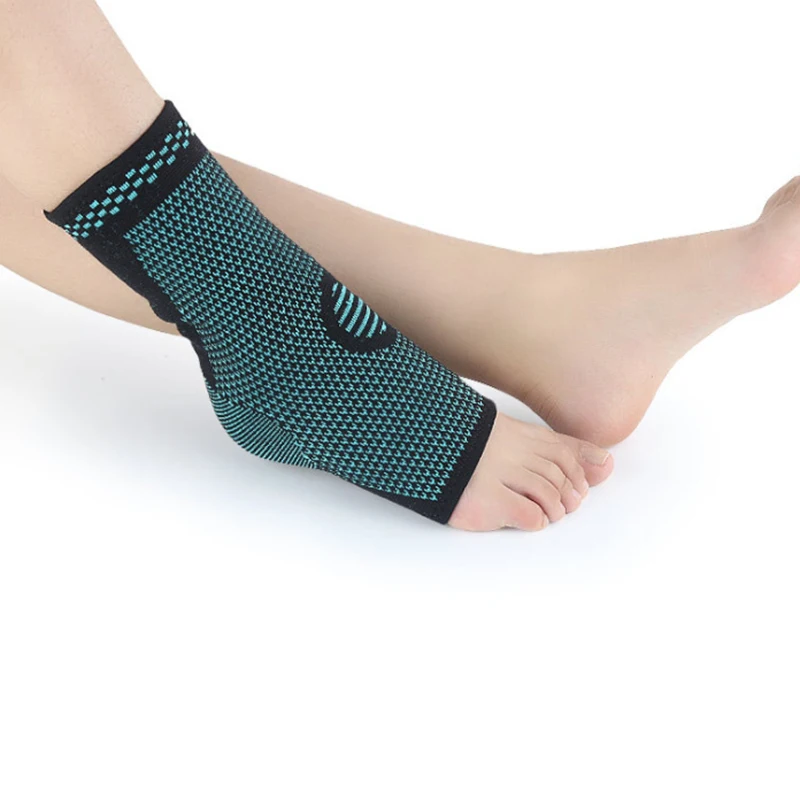 2021 New Nylon Spandex Yarn Latex Yarn Ankle Support Soocks for Sports Supplies