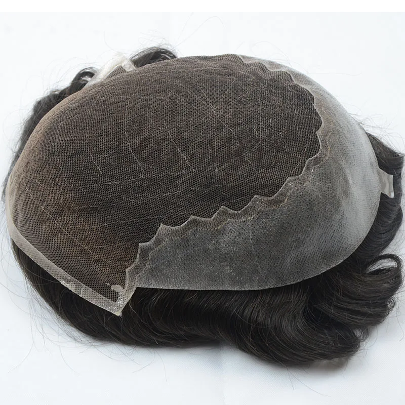 top quality natural looking fast delivery	indian men hair toupee wig