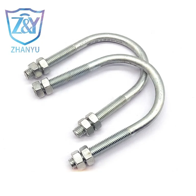 Factory price Factory Price U bolt and Nut Truck U bolts Galvanized U Shaped Bolt