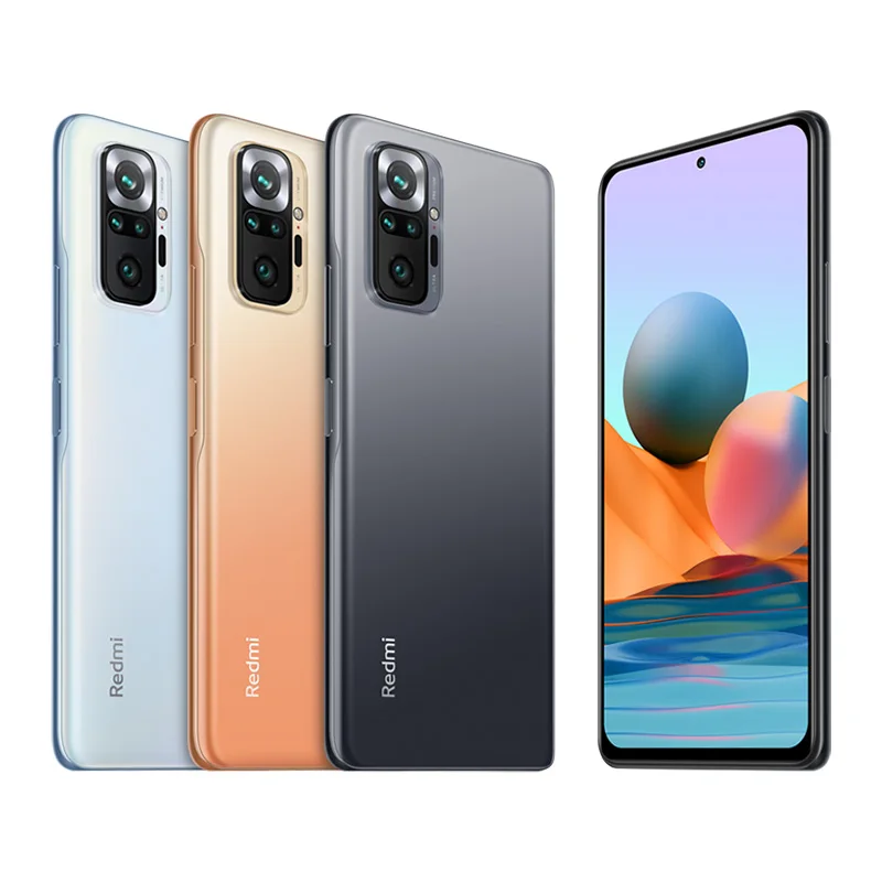 Смартфон xiaomi Redmi Note 10 Pro, 8 + 128 ГБ, 732 МП, 120 ГГц, 6,67 дюйма