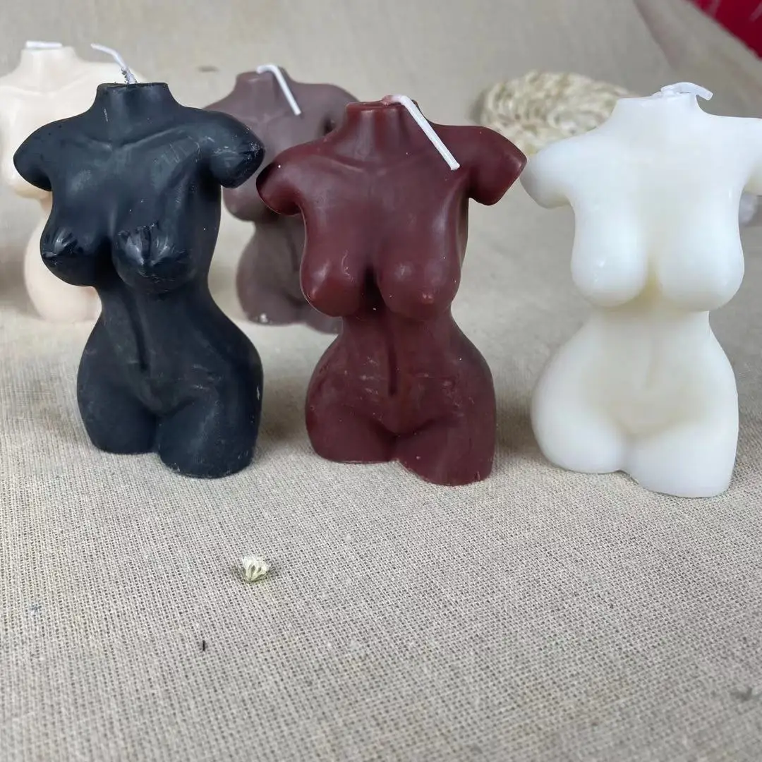 
LIGHTING LOVER modeling art women human torso female sexy body candle 
