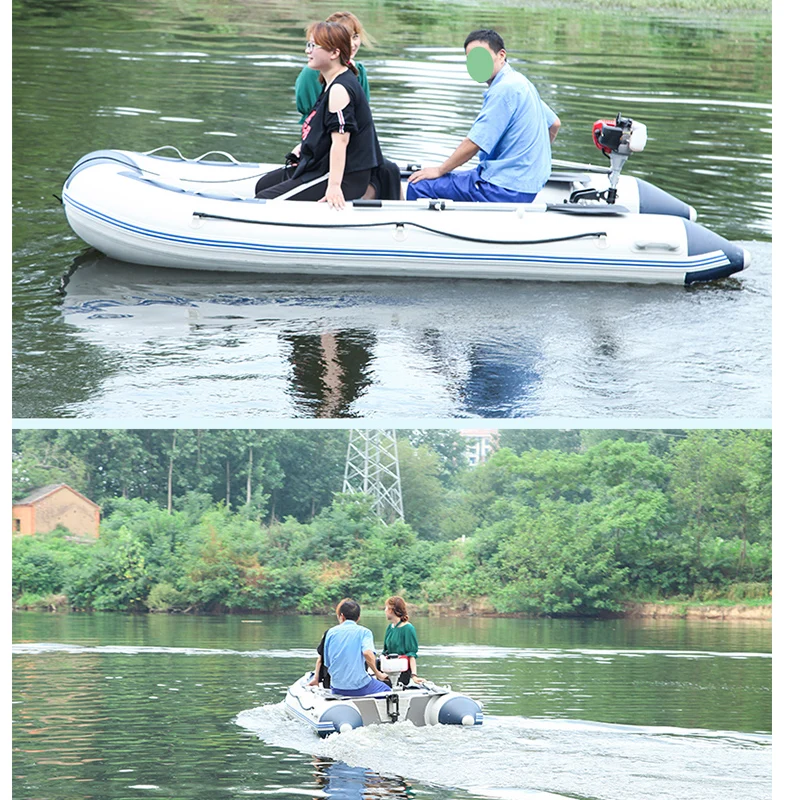 customized pvc inflatable fishing boat