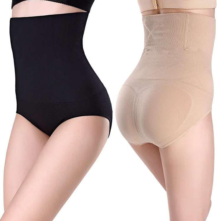 Wholesales Seamless Shapewear Lace Butt Lifter Shaper Thong Panties Thigh Slimmer Tummy Control High Waist Trainer For Women