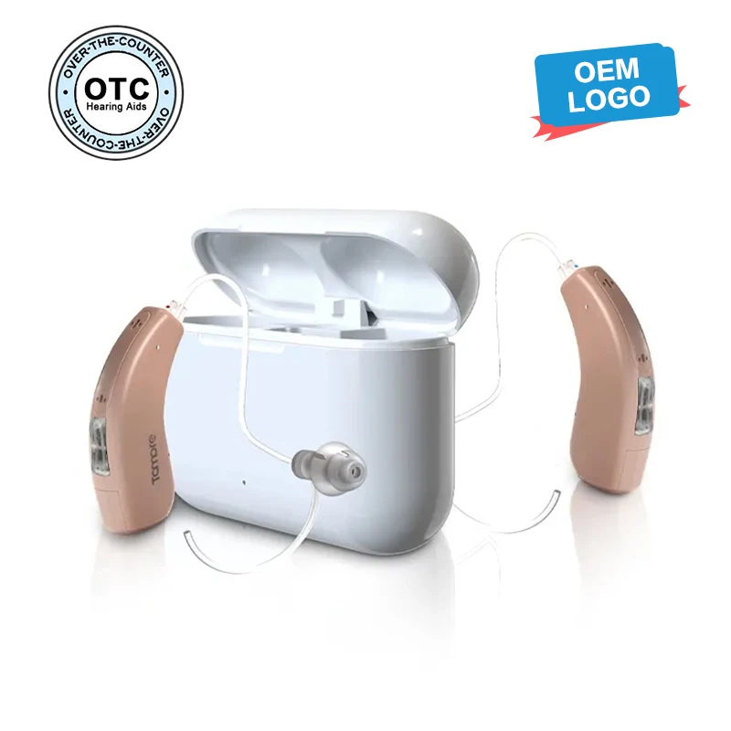 16 Channels Programmable Digital I phone Android APP Control For Seniors and Adults Rechargeable Hearing Aids With Bluetooth