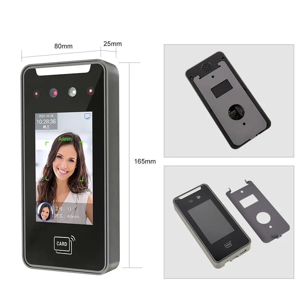 Timmy Free API Rfid Card Reader Biometric Time Attendance Machine With Card Reader