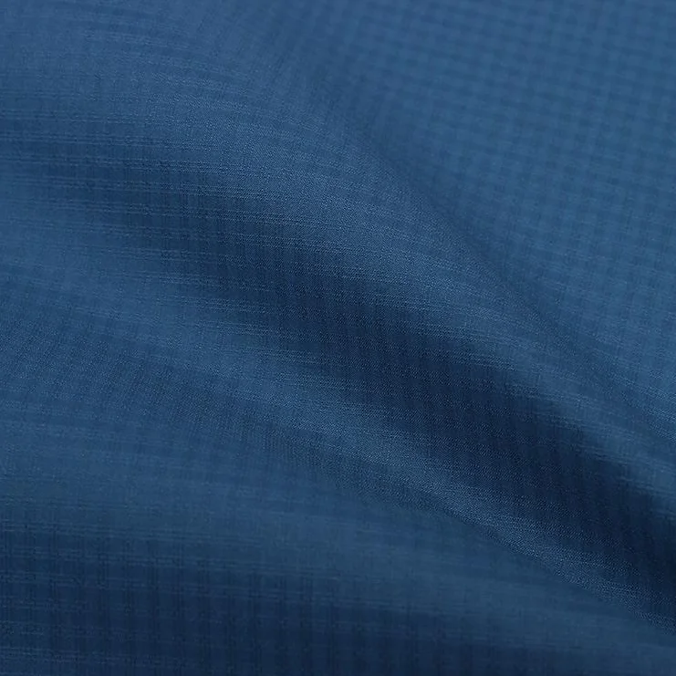 
2020 hot sale 20d nylon low elastic 0.15 double line plaid summer sunscreen fabric breathable lightweight down jacket fabric 