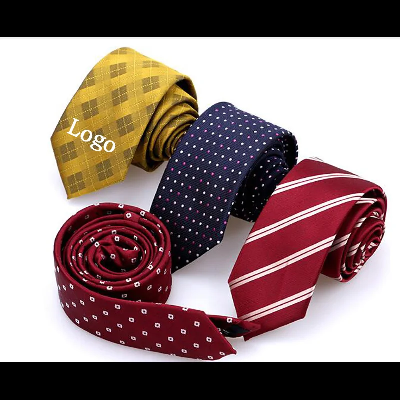 Customized High Quality Red Silk Tie for Suit