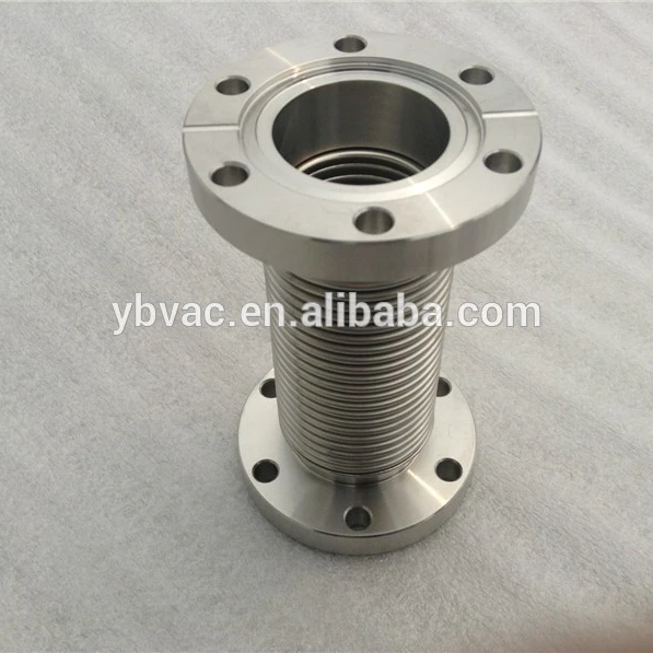 ultra high vacuum bellows stainless steel  thin wall flexible