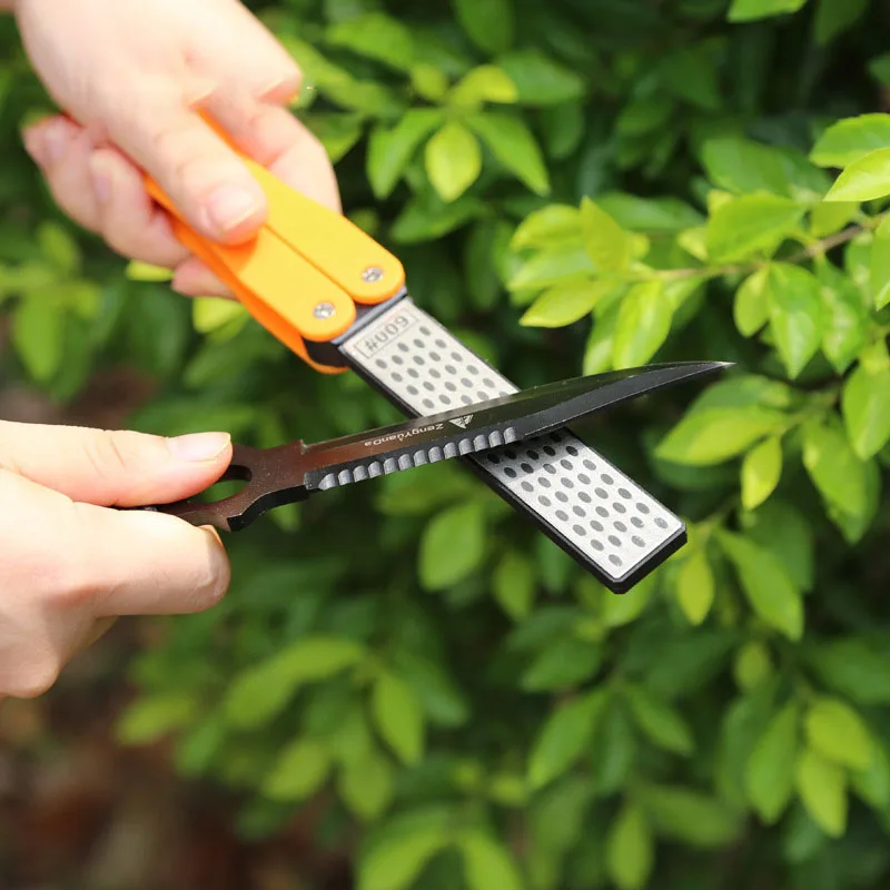 Scissor Diamond Knife Manual Sharpener Folding Knife Folded Sharpener